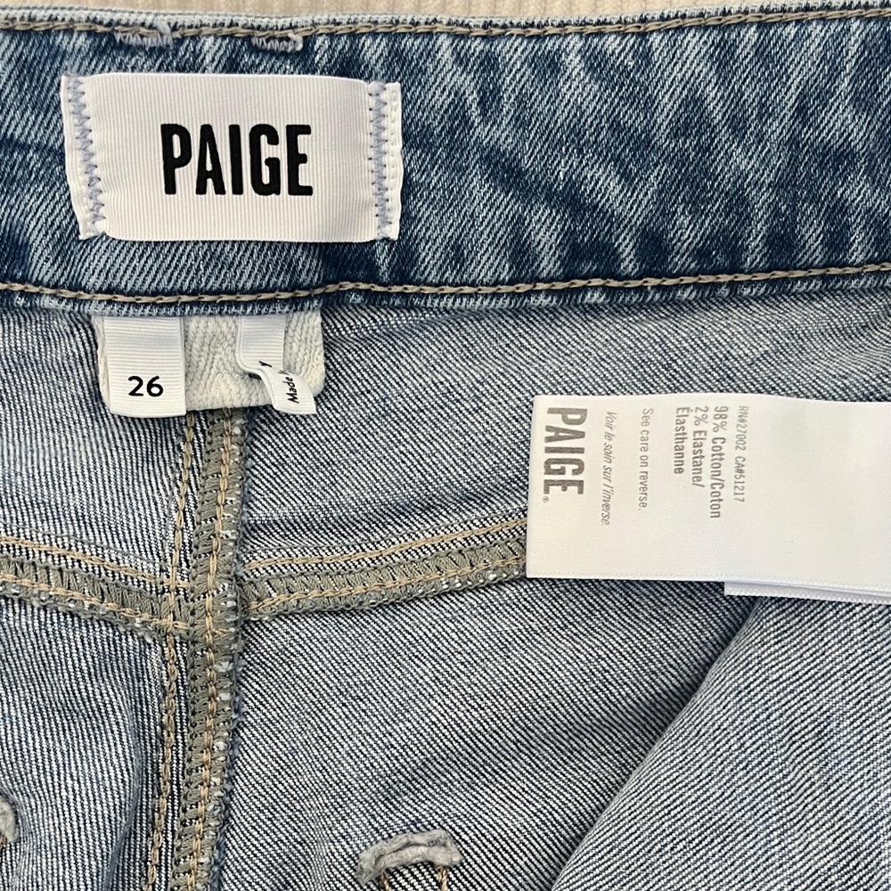 PAIGE Anessa High Rise Wide Leg Ankle Jeans - Picture 5 of 5